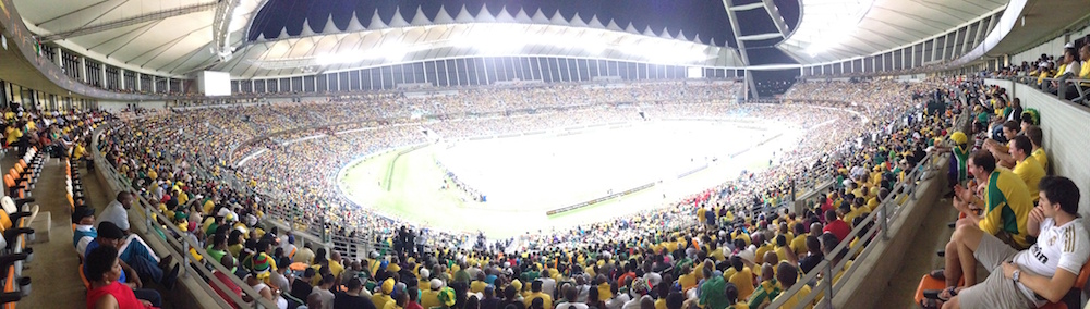 The Moses Mabhida Stadium